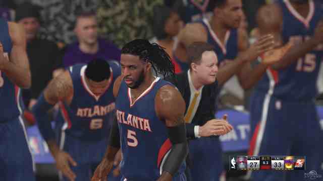 《NBA 2K15》XBOX One版游戏画质体验