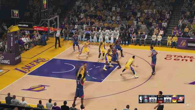 《NBA 2K15》XBOX One版游戏画质体验
