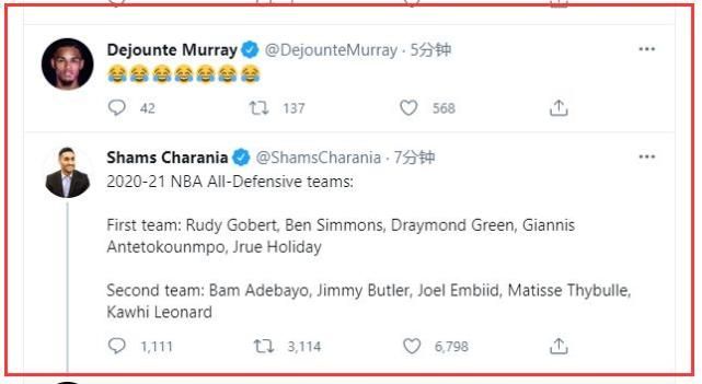 nba最佳防守阵容的_戈贝尔最佳防守球员_NBA最佳防守阵容