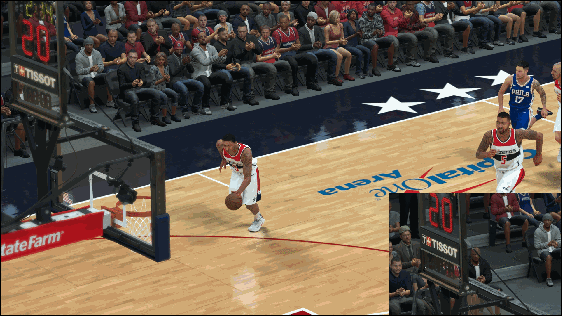 NBA2K20投篮技巧_NBA2K20内线制霸操作_nba2konline技巧
