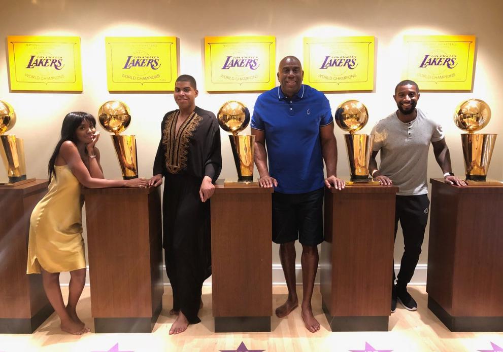 NBA星二代篮球天赋_nba魔术师儿子_魔术师约翰逊儿子安德烈约翰逊