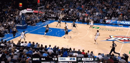 NBA常规赛雷霆对马刺比分_nba雷霆vs马刺直播_雷霆对马刺比赛战报