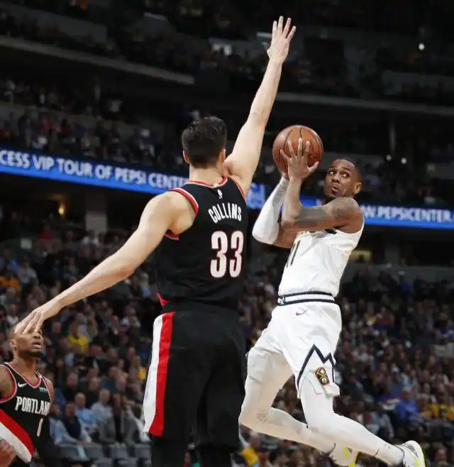 丹佛掘金队对阵波特兰开拓者队比分_2019nba_2018-2019NBA季后赛西部半决赛掘金胜开拓者