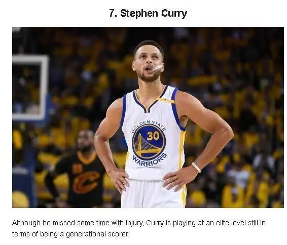 NBA 18-19赛季前100球星排名_nba球星排名2019_FADEWAY WORLD排名争议