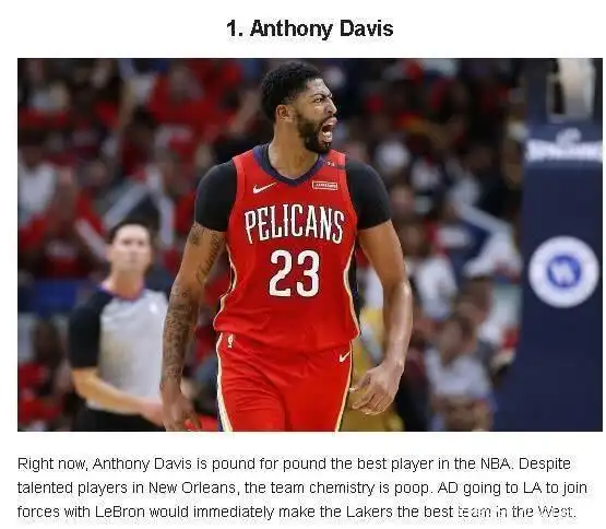 nba球星排名2019_FADEWAY WORLD排名争议_NBA 18-19赛季前100球星排名