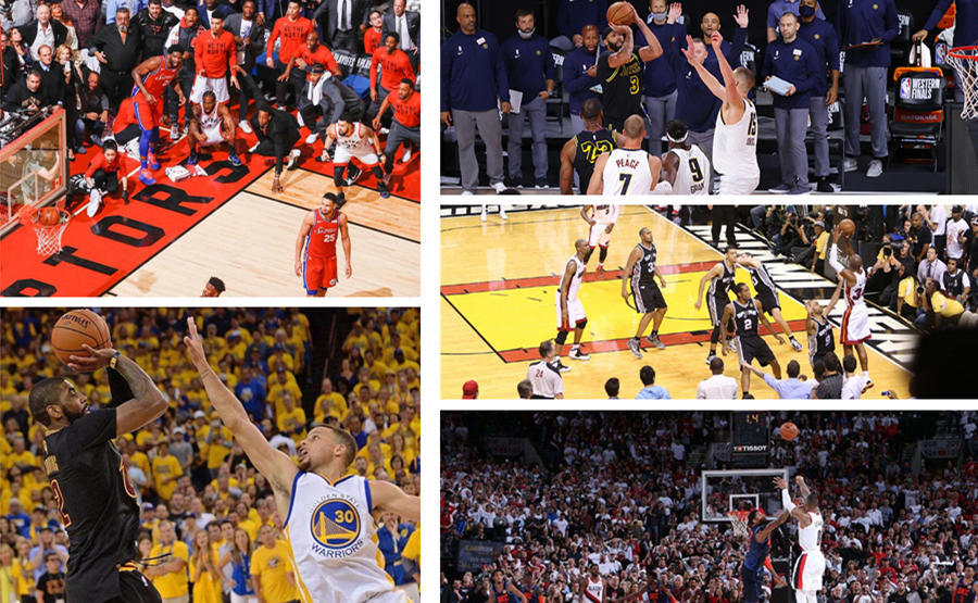 NBA季后赛绝杀球_nba历史上三分球_NBA总决赛关键三分球