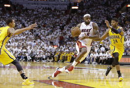 2013年NBA东部决赛热火与步行者谁能称霸精彩不容错过