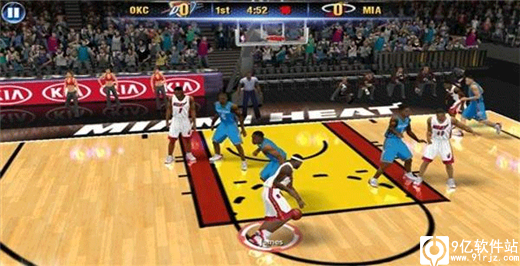 NBA2K14 中文版手机版凭啥能让玩家仿若置身真实赛场