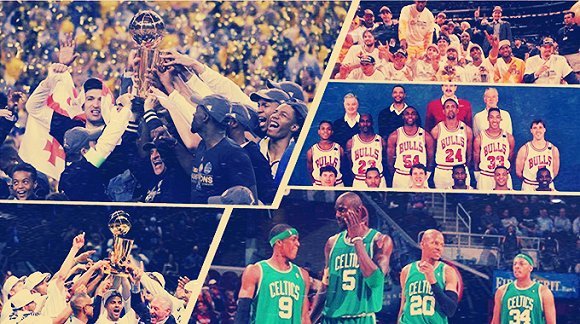 NBA历史总冠军球队排名_nba总冠军球队排行榜_NBA勇士队总冠军数