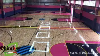 nba运动木地板_NBA球队运动木地板设计_NBA地板彩漆地板图秘密