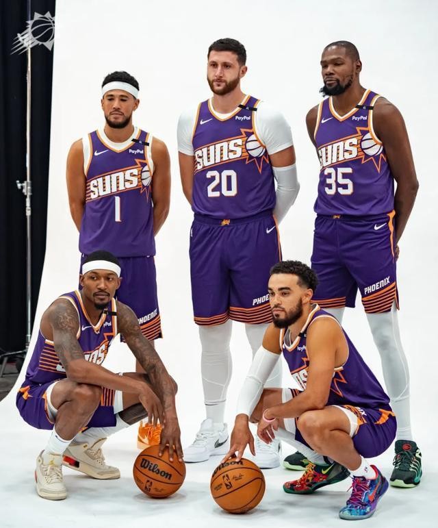 NBA球员休赛期增重_NBA球员如何增重_太阳队后卫格雷森-阿伦增重