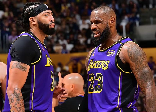 NBA圣诞大战战绩分析_nba圣诞大战回放_ 湖人队詹眉组合赛季表现 