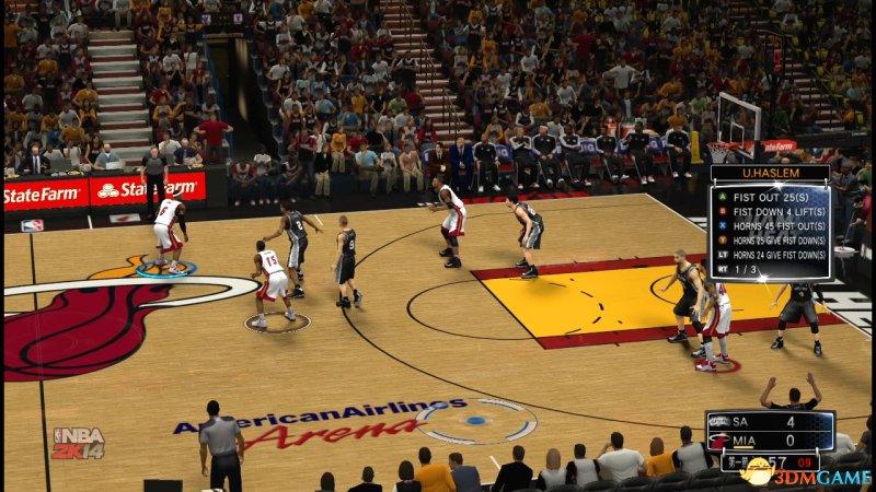 nba2k14怎么背打_NBA 2K14 战术设置 _ 指导教练战术板使用 