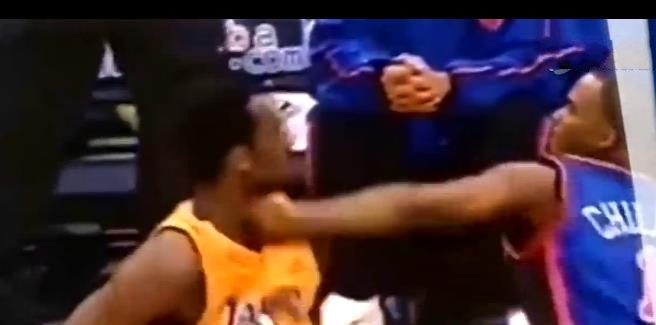 NBA大打架事件_乔丹与米勒冲突_NBA球员斗殴事件