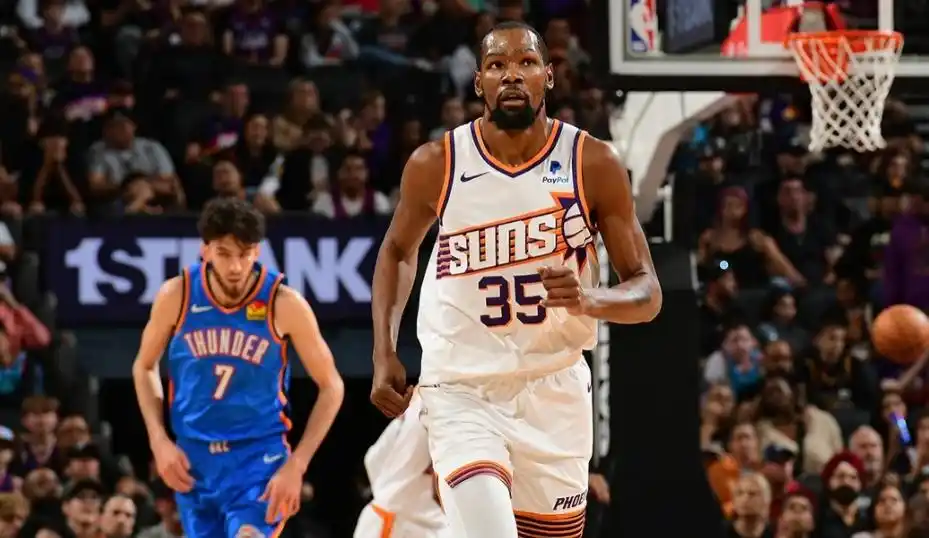 nba雷霆太阳_NBA太阳队雷霆队比赛_杜兰特体力不支