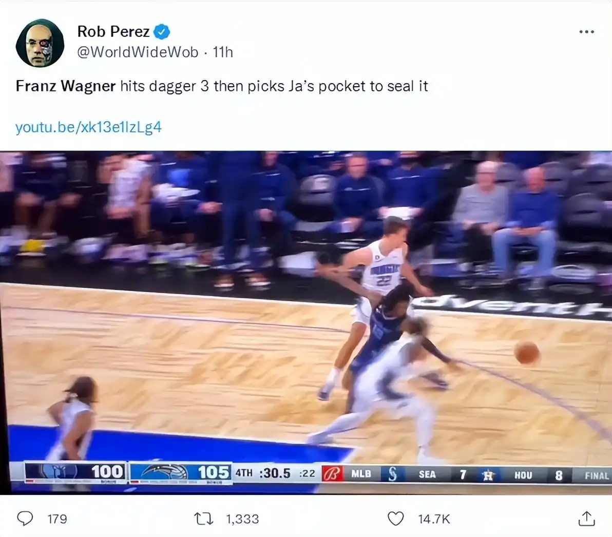 NBA小瓦格纳表现_NBA瓦格纳_弗朗茨-瓦格纳数据统计