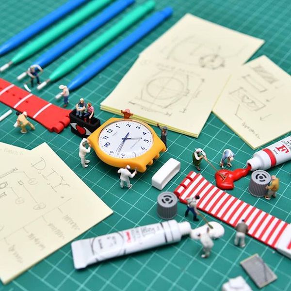 打败阴冷冬季用SWATCH X YOU定制系列腕表装点绚丽心情