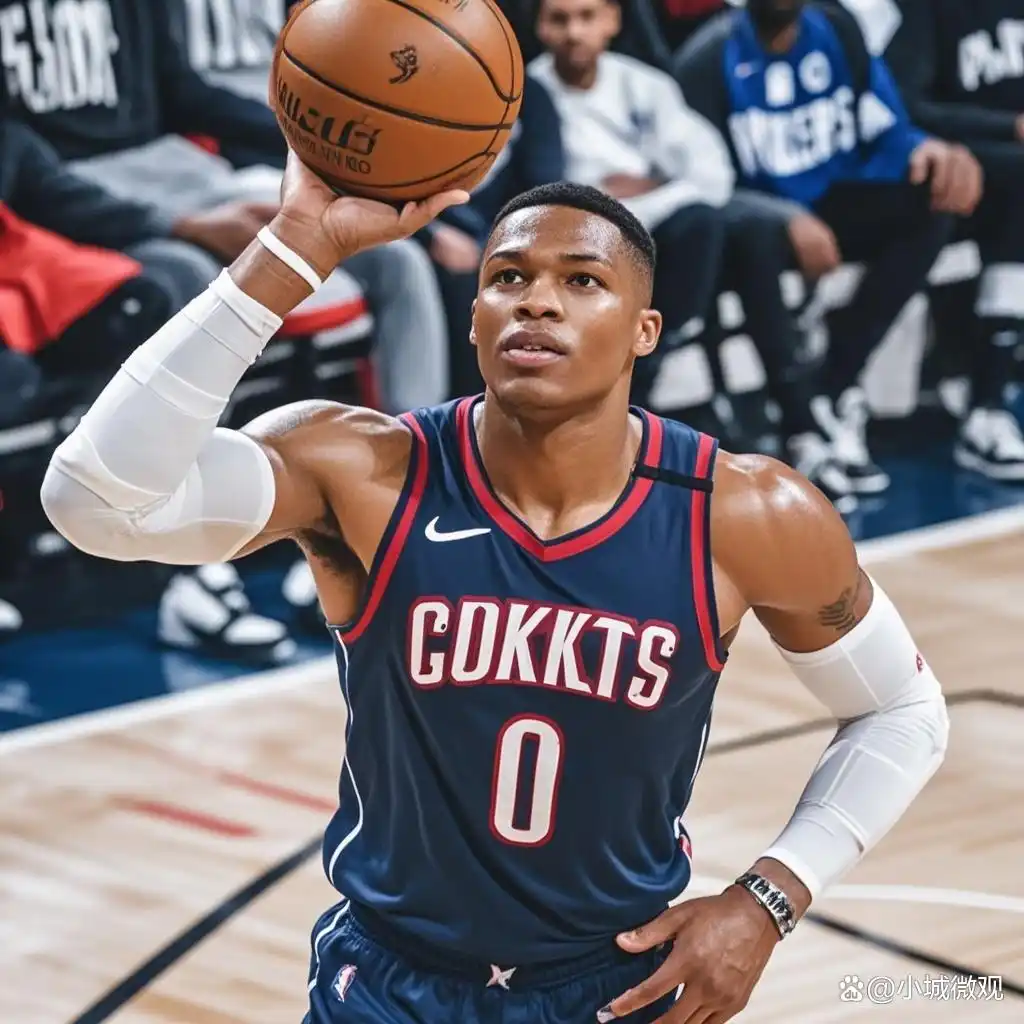 NBA 球星威斯布鲁克伤情曝光右手两处骨折仍战季后赛