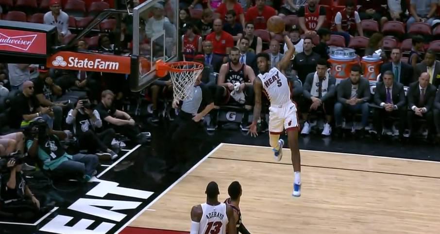 小琼斯飞人LOGO式扣篮_NBA球员弹跳极限_nba起跳高度