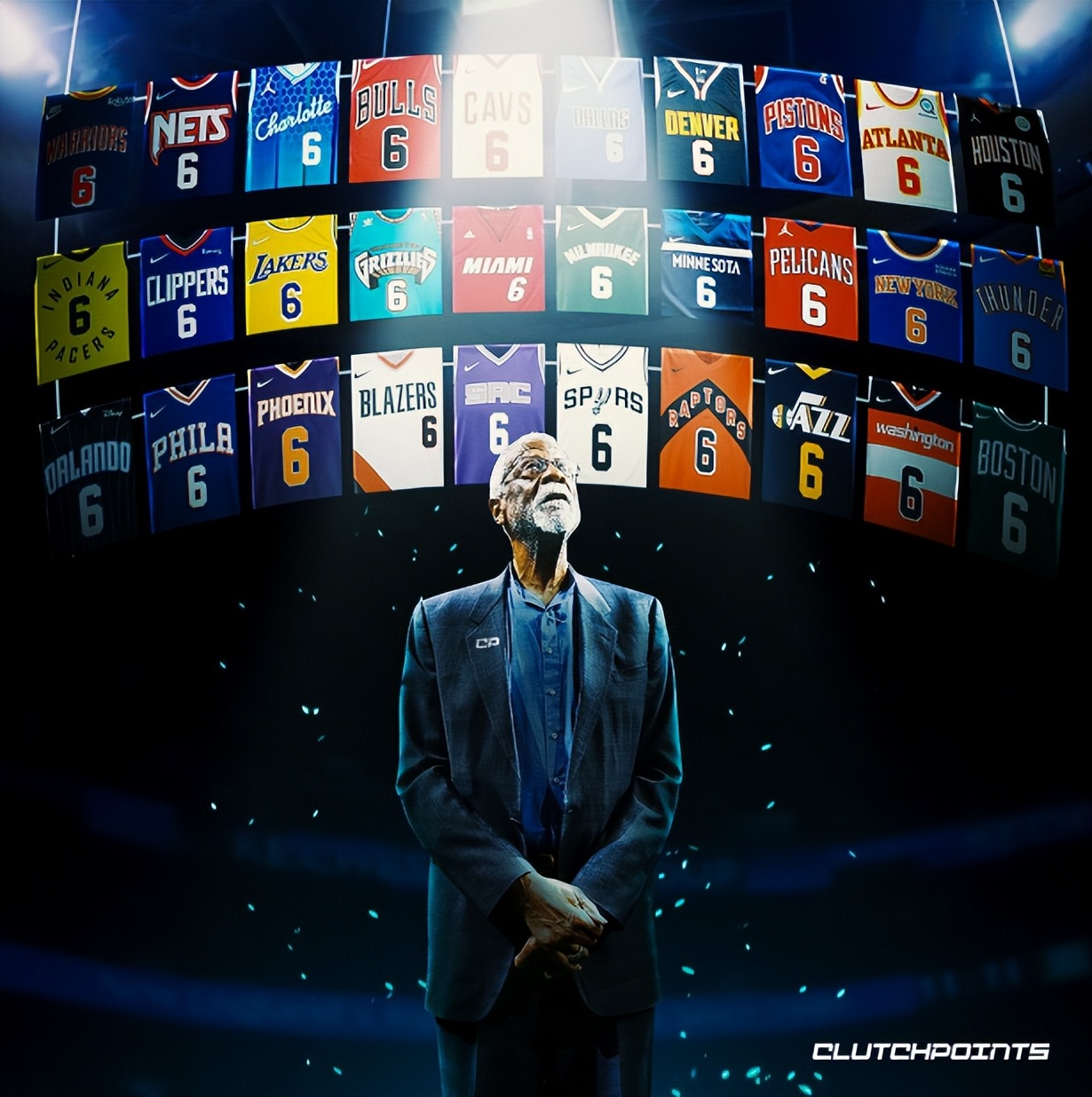 NBA 官方宣布永久退役 6 号球衣背后故事你知道多少