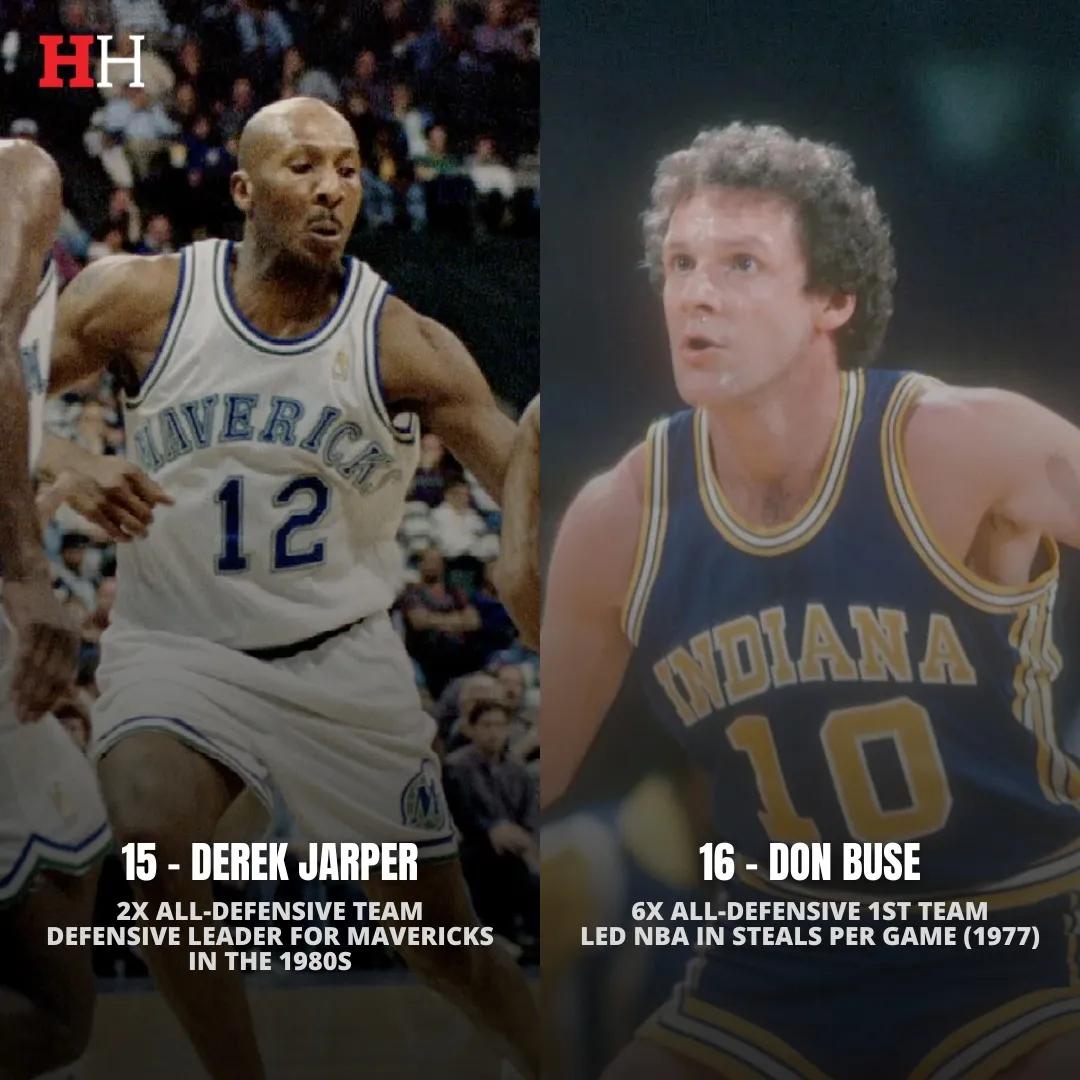 NBA防守最佳球员排名_NBA最佳防守阵容球员分析_nba历史最佳防守