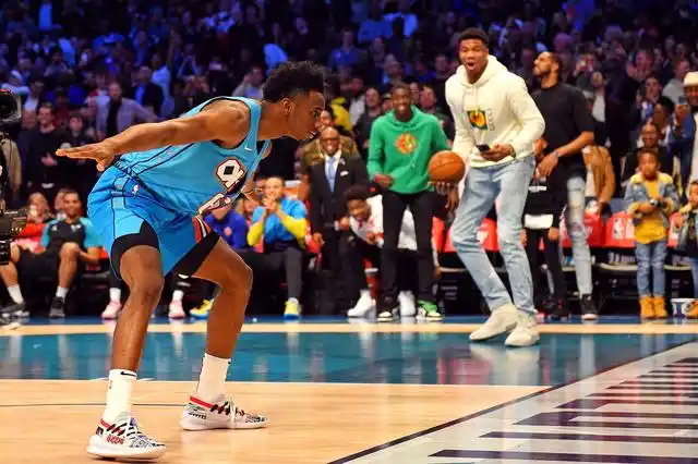 俄克拉荷马雷霆队迪亚洛扣篮王_nba2019_2019NBA全明星扣篮大赛冠军