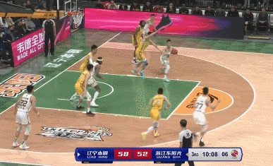 CBA季后赛半决赛G1 辽宁男篮对广厦男篮_cba辽宁对广厦季后赛_赵继伟超远三分