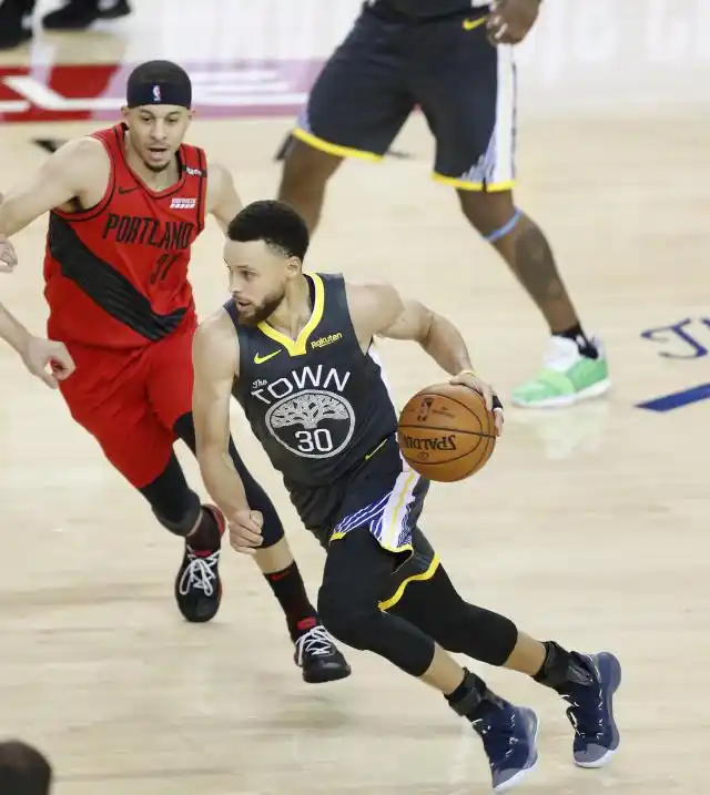 2018 - 2019赛季NBA西部决赛第二场勇士胜开拓者