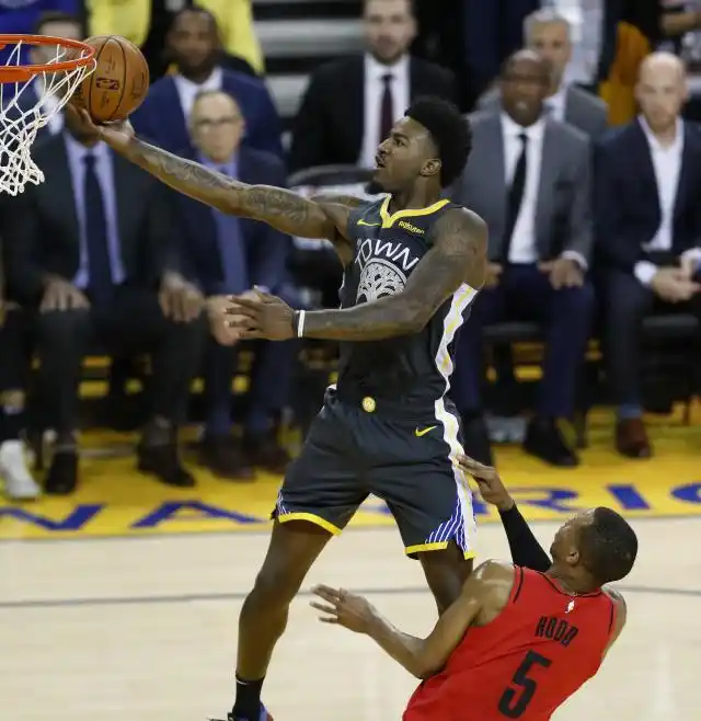 NBA西部决赛第二场 勇士胜开拓者_2018-2019赛季_nba2019