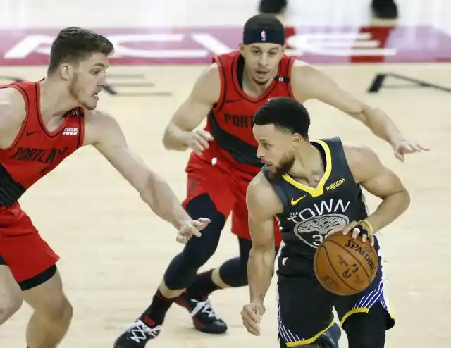2018-2019赛季_NBA西部决赛第二场 勇士胜开拓者_nba2019