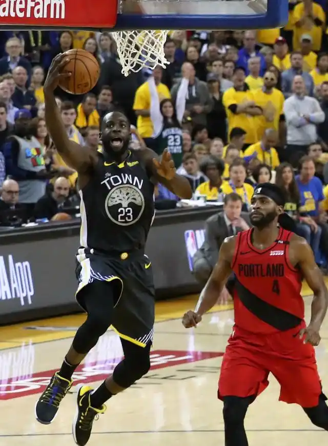 2018-2019赛季_nba2019_NBA西部决赛第二场 勇士胜开拓者