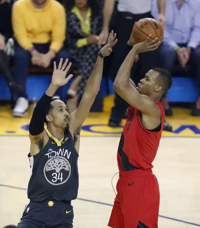 nba2019_NBA西部决赛第二场 勇士胜开拓者_2018-2019赛季