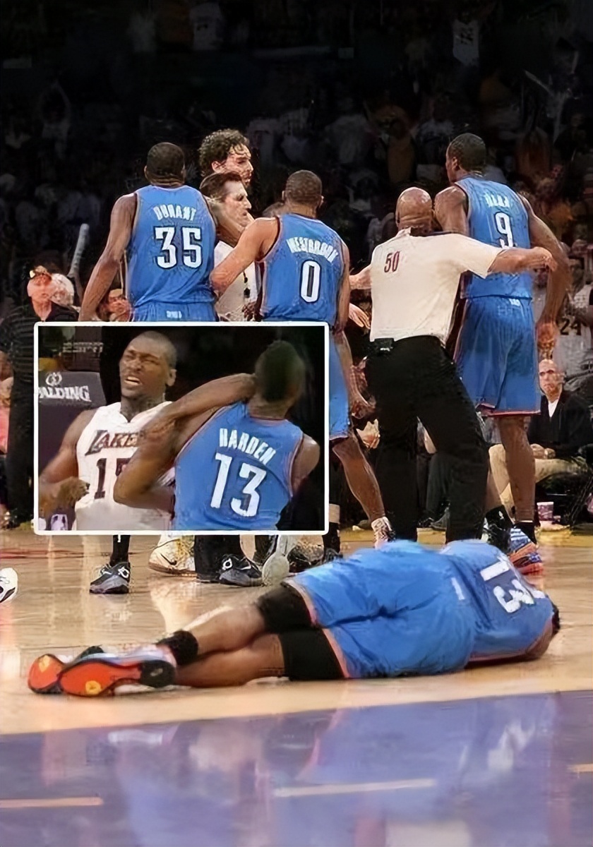 nba比赛打架_NBA球员打架处罚案例_NBA季后赛打架事件责任