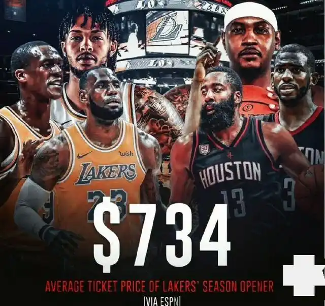 詹姆斯洛杉矶门票对比_洛杉矶湖人门票价格_洛杉矶nba门票