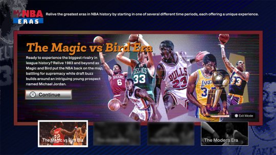 nba23a_ NBA2K23 传奇经理玩法 _NBA2K23 MyNBA Eras模式 