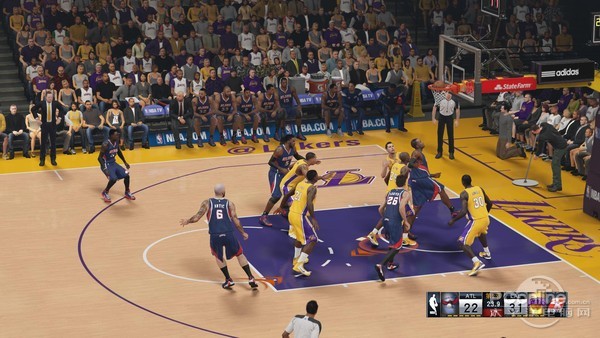 《NBA 2K15》XBOX One版游戏画质体验