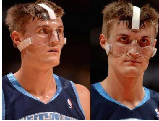 NBA面具侠谁最帅？詹皇戴黑面具被禁，面具太小遮不住奥胖大脸
