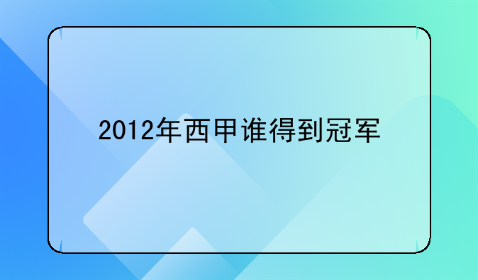 皇马西甲夺冠图集分享2011 - 2012赛季冠军阵容大揭秘