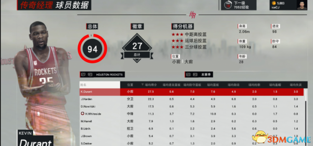 NBA2K17 经理模式 合同签约技巧_NBA2K17 球员模型评价_nba2k17ps