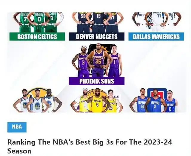 NBA单核夺冠球队_nba三巨头是谁_NBA三巨头排名