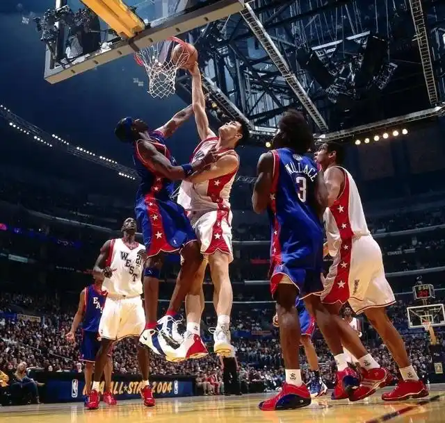 姚明nba命中率_姚明NBA巅峰表现_姚明与邓肯对位数据