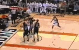 NBA搞笑瞬间_nba谁最搞笑_邓肯大风车搞笑瞬间