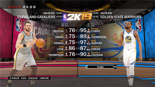 NBA2K19高质量画面表现_nba2k19版_NBA2K19官方授权球员名单
