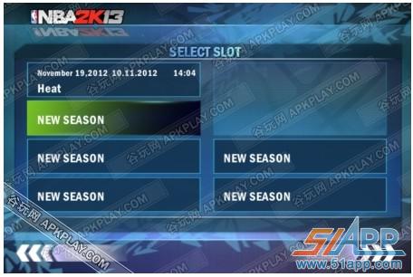 安卓iOS王朝模式操作指南_NBA 2K13王朝模式攻略_nba2k13手机存档