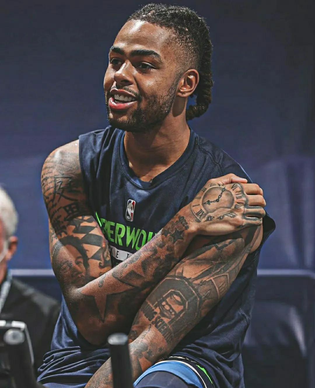 nba纹身手稿_:NBA球员中文纹身意义_纹身故事解析