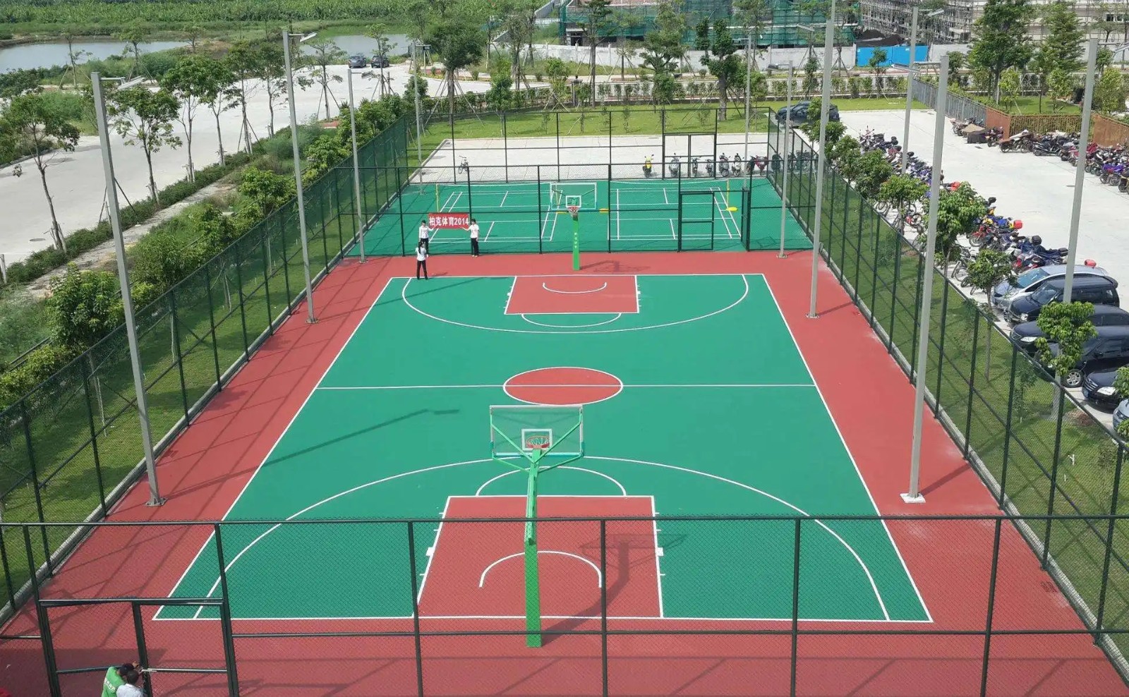 cba篮球场地标准尺寸图_标准篮球场地尺寸_篮球场地基本参数