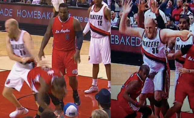 保罗被球员动手动脚事件_NBA保罗被打_克里斯保罗场上冲突