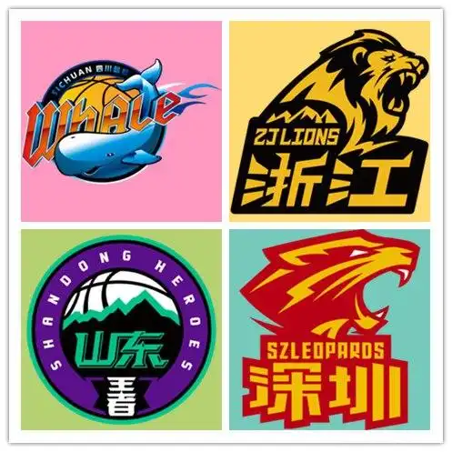 cba球队名称和图标_CBA20支球队名称图标_CBA球队全称和图标