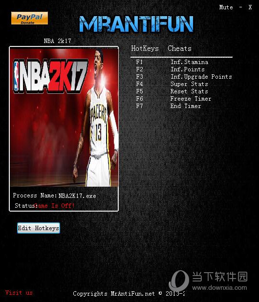 NBA2K17修改器七项超强辅助功能畅享竞技乐趣