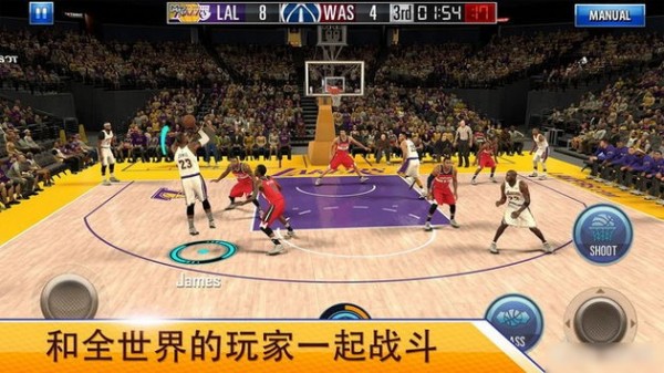 NBA 2K Mobile全球同服竞技豪华球星阵容打造逼真篮球世界